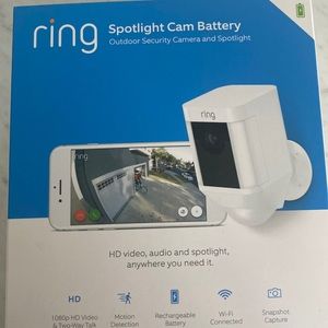 Ring spotlight cam battery